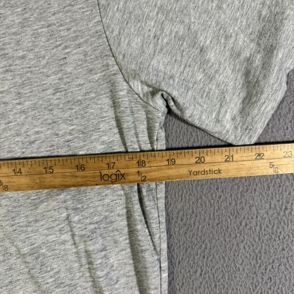 Men's NIKE T-shirt Small Just Fly Gray Short Sleeve DRI-FIT The Nike Tee Fly EUC